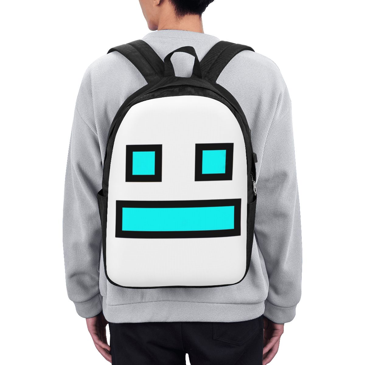Laptop Bag - Video Oyunu Geometri Dash Sırt Çantası