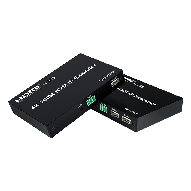 Hdmi Cable - 4K HDMI KVM Uzatıcı 200M RJ45