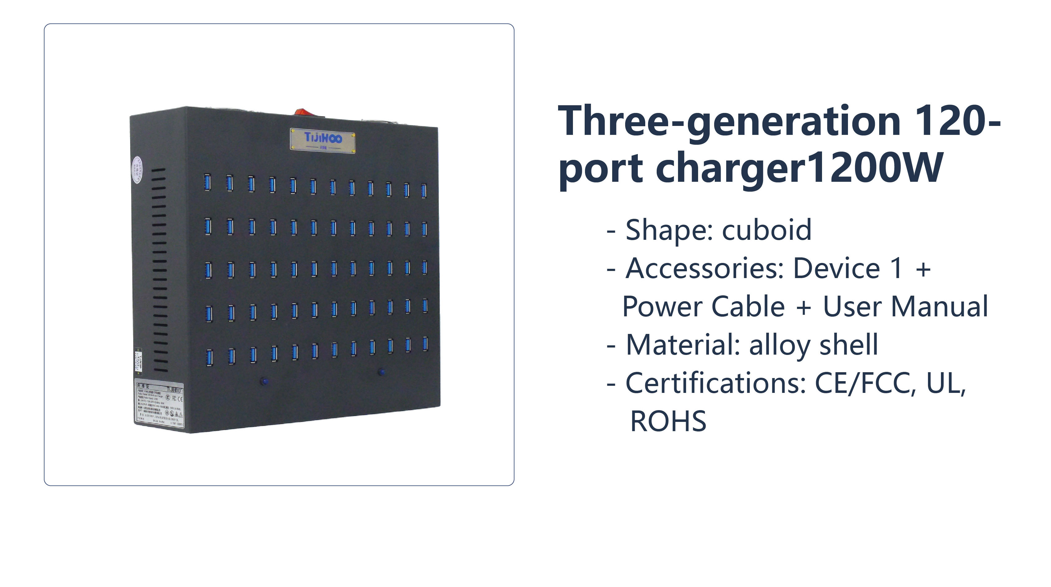 Usb Hub - UH40-2 Alaşımlı Gövde USB 2.4 40-Port