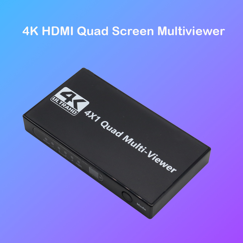 Hdmi Cable - 4K HDMI Dörtlü Ekran Çoklu Görüntüleyici