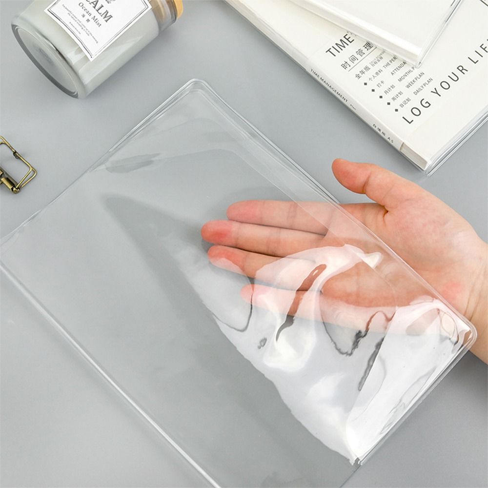Laptop Sleeve - Günlük A5/A6 Defter Koruyucu Kılıf Şeffaf