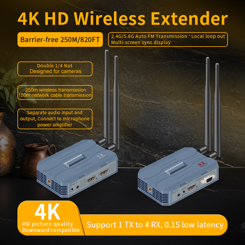4K HDMI Kablosuz Uzatıcı 250m  - Hdmi Cable incelemesi ve fiyatı