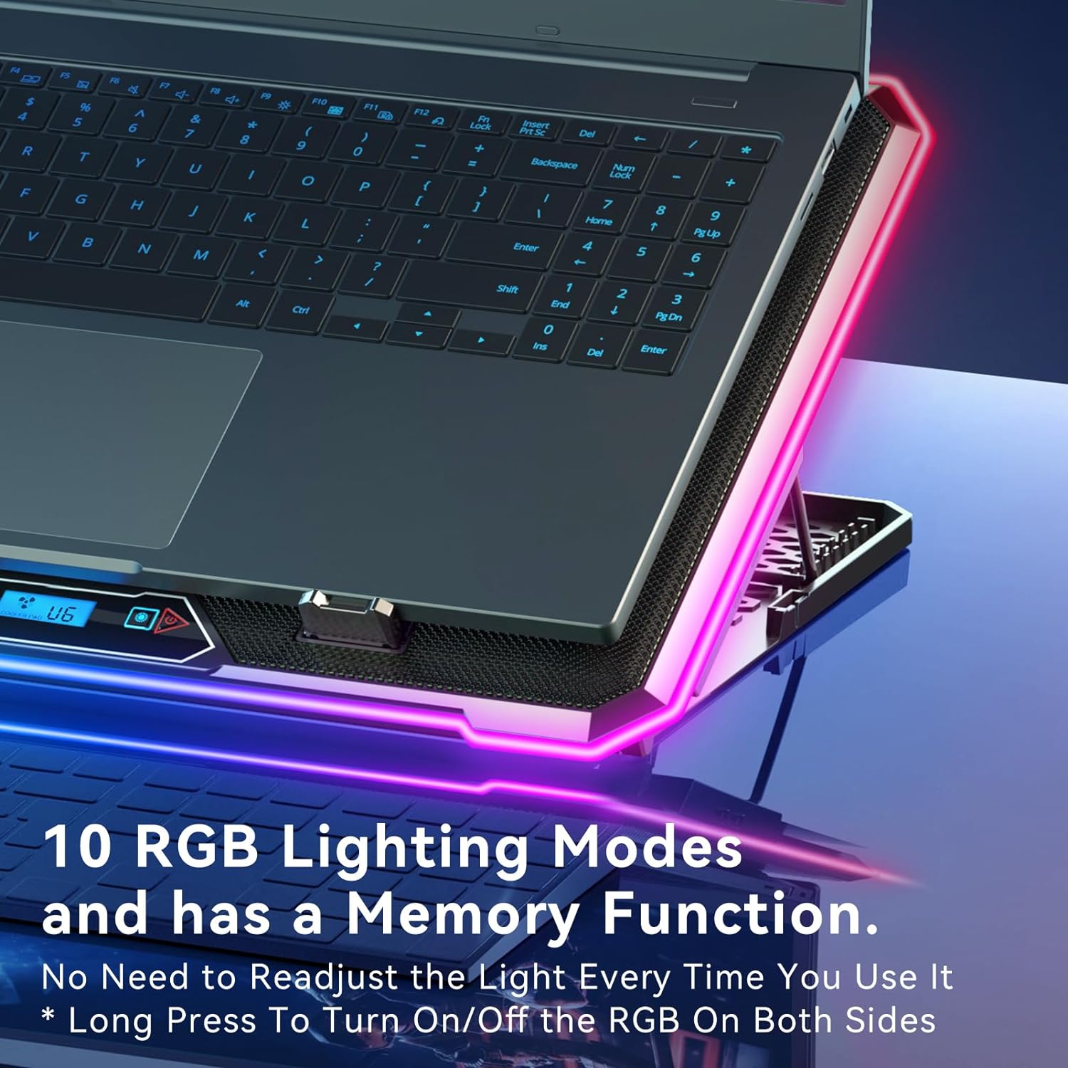 RGB dizüstü soğutma pedi oyun  - Laptop Cooling Pad incelemesi ve fiyatı