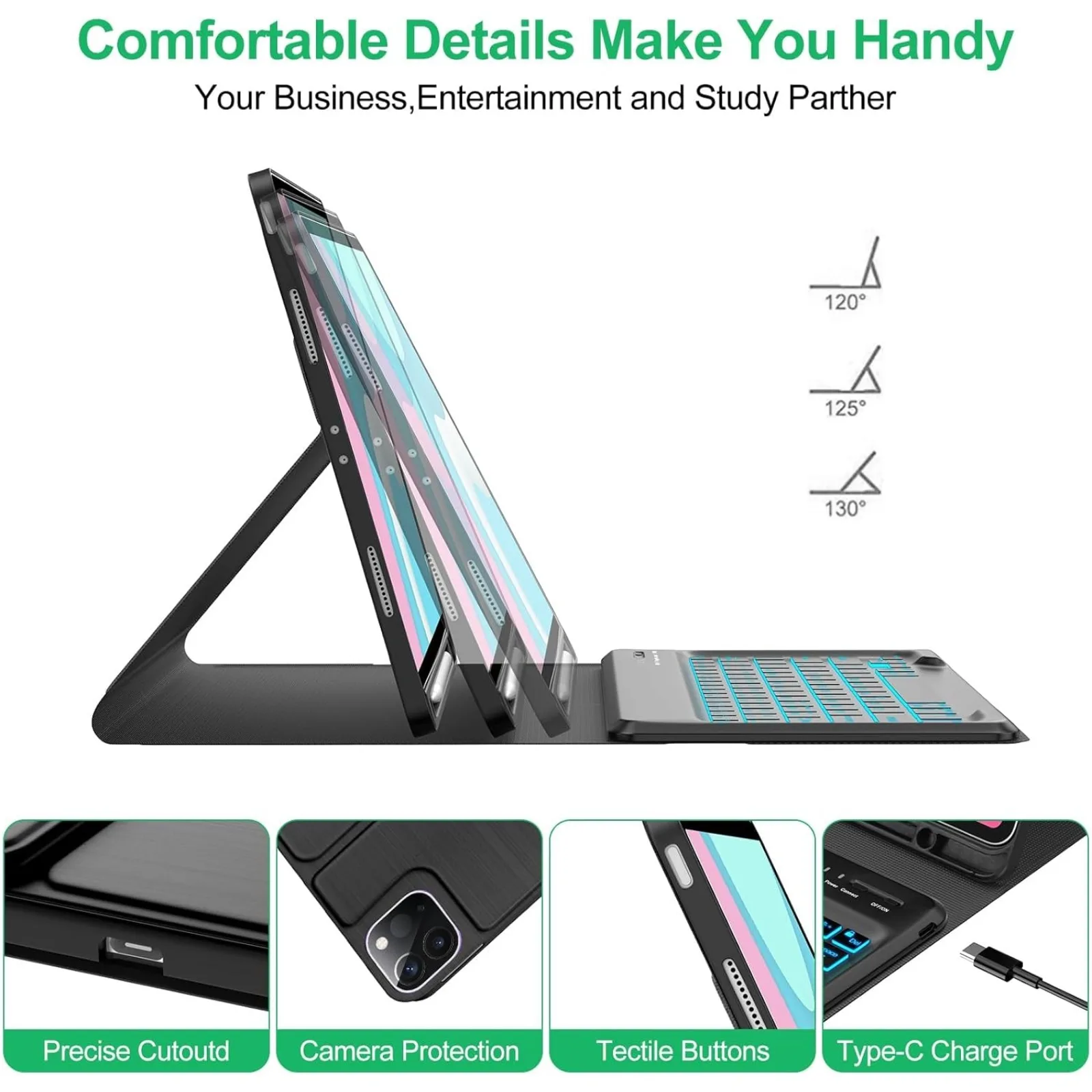 iPad Mini 6/Mini 7 2024 8.3 in - Keyboard Cover incelemesi ve fiyatı